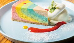 Rainbow Cheesecake “Instagenic” dari Amagasaki Jepang