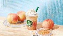 Starbucks Jepang Luncurkan “Frappuccino” Terbaru dengan Rasa Buah Persik