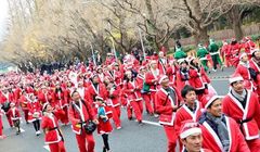 Desember Ini, Lari Pakai Kostum Sinterklas di Santa Claus Run Jepang 