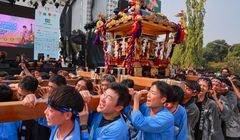 Cara ke Festival Jak-Japan Matsuri 2025 naik Transjakarta