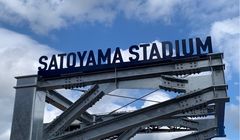Stadion Sepak Bola Baru di Imabari: ASICS SATOYAMA STUDIUM