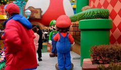 Main Game Bareng Super Mario di Wahana Mario Kart Universal Studios Japan