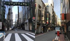 Sejarah Jalan Tanpa Trotoar di Ginza: Sukiya-dori St., Ginza Suzuran-dori St., dan Azuma-dori St.