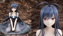 Action Figure Kuroyukihime dari Anime Accel World, Pakai Gaun Pengantin Hitam