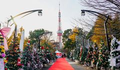 Pasar Natal di Tokyo 2024 dengan Sentuhan Eropa di Taman Kuil Meiji