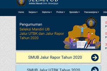 Ingin Kuliah Di Ub Ini Cara Daftar Seleksi Mandiri Jalur Rapor 2020