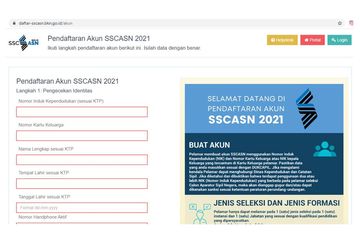 Cara Cek Formasi CPNS Di Link SSCASN 2021, Sscasn.bkn.go.id