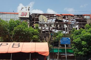 Titik Api Sempat Kembali Muncul Di Lokasi Kebakaran Mal Malang Plaza