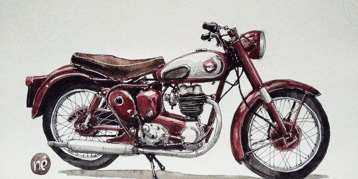 Motor bsa outlet 250cc