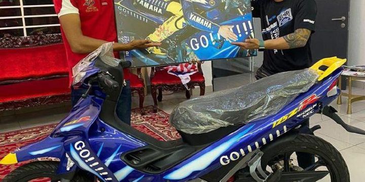 Bebek Yamaha 125ZR Kondisi NOS Terjual Rp 303 Juta