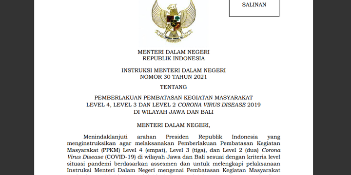 PPKM Level 4 Di Jakarta Hingga 16 Agustus, Simak Aturan Lengkap Dan ...