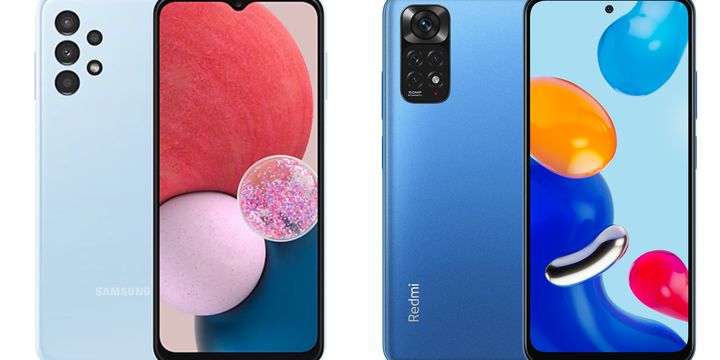 xiaomi redmi note 11 vs samsung a13