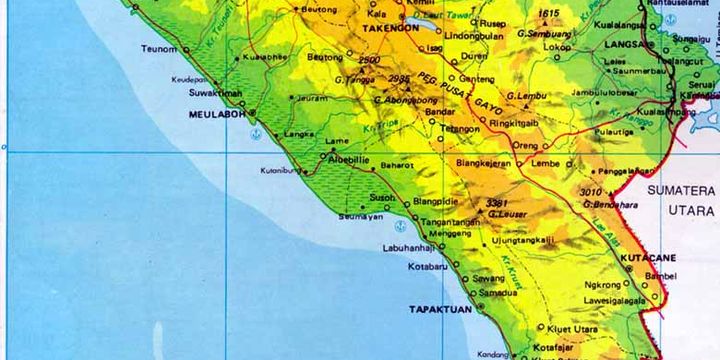 Daftar Kabupaten Dan Kota Di Provinsi Aceh