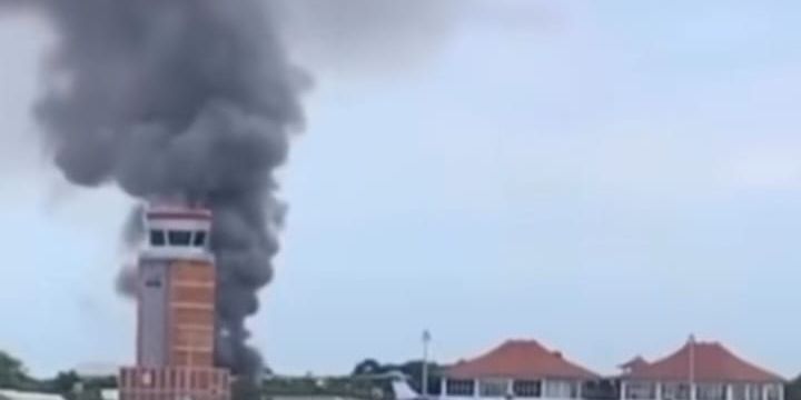 Viral Video Kepulan Asap Di Bandara Ngurah Rai Bali Ternyata Ini