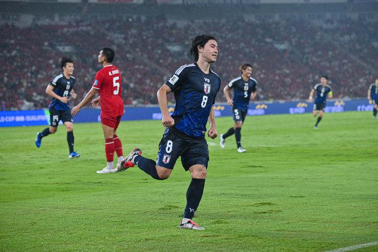 Live Indonesia Vs Jepang: Gol Ke-4 Samurai Biru, Kans Arhan Digagalkan