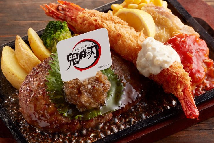 Restoran Keluarga di Jepang Ini Hadirkan Menu Demon Slayer: Kimetsu no Yaiba