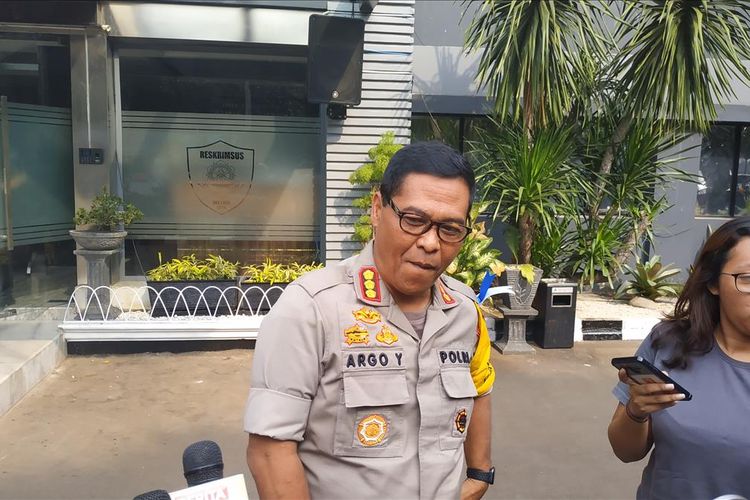 Kabid Humas Polda Metro Jaya Kombes Argo Yuwono di Mapolda Metro Jaya, Selasa (4/6/2019).