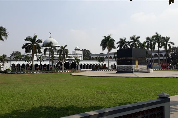 Asrama Haji embarkasi Jakarta Pondok Gede, Jakarta Timur, Rabu (10/7/2019).