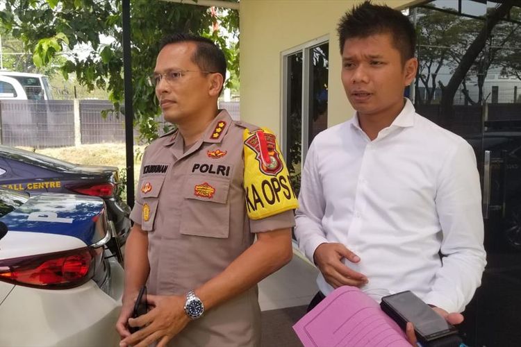Kapolresta Bandara Soekarno Hatta Kombes Victor Togi Tambunan di Kantornya, Rabu (17/7/2019)
