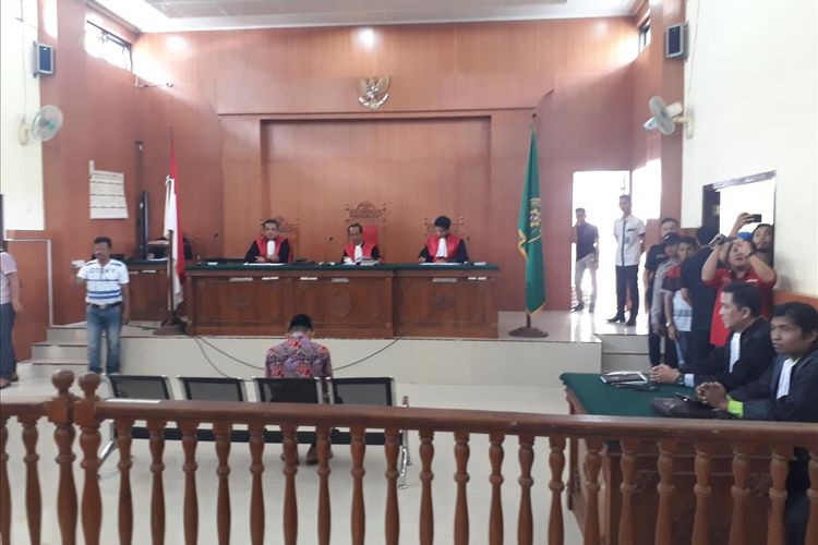 sidang terdakwa pembunuhan Jamhari Muslim, Rabu 24 Juli 2019