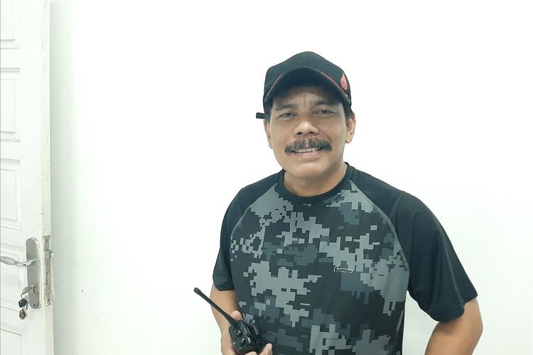 Kepala Pelaksana BPBD Kabupaten Pandeglang Deni Kurnia ditemui di Kantornya, Jumat (2/8/2019)