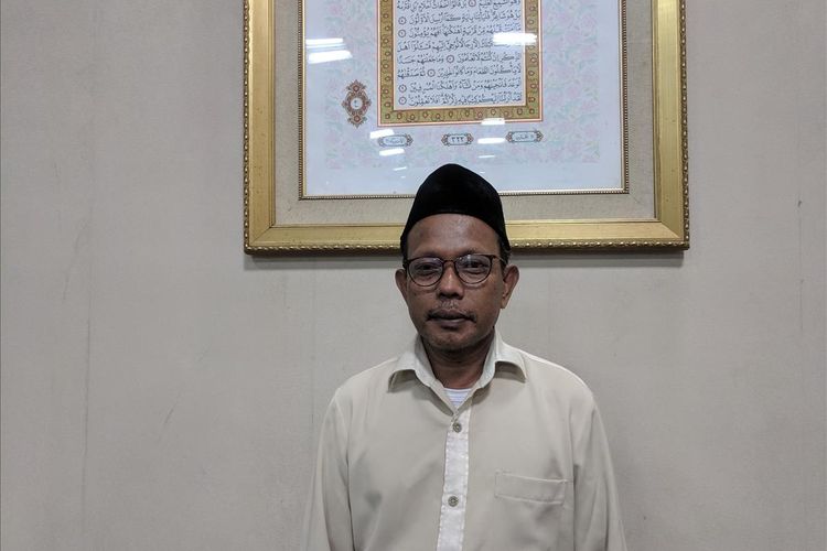 Tony Fathoni, Ketua Panita Idul Adha Jakarta Islamic Center di kantornya, Jumat (9/8/2019)