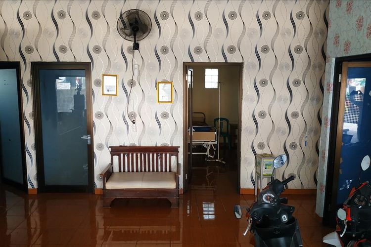 Klinik Aditama Medika di Tambun Selatan, Kabupaten Bekasi yang digrebek polisi lantsran diduga melakukan praktik aborsi ilegal.