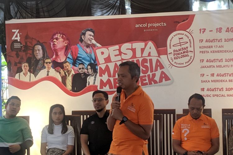 VP PT Pembangunan Jaya Ancol  Budi Aryanto di Ancol, Rabu (14/8/2019)