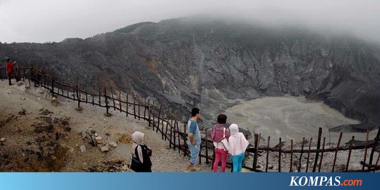 Gunung Tangkuban Parahu Meletus - Kompas.com
