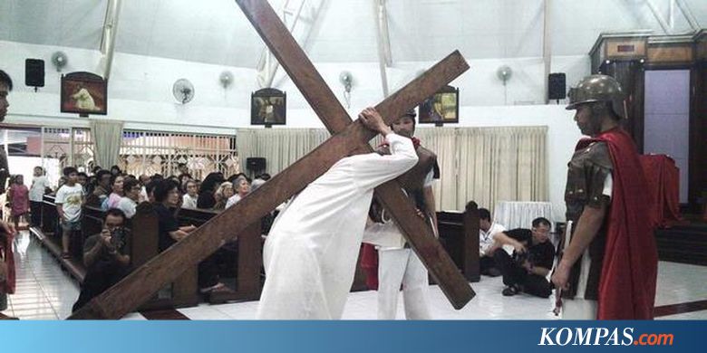 Drama Kisah Sengsara Yesus di Serpong