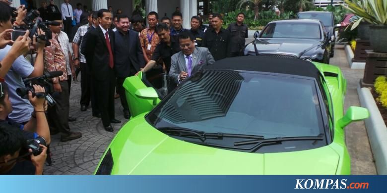 Hotman Paris Pamer Lamborghini di Depan Jokowi - Kompas.com