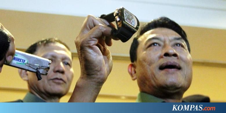 Moeldoko Banting Jam Tangan Palsunya - Kompas.com