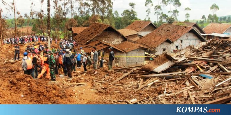 Tanah Longsor Bencana yang Paling Mematikan Kompas com