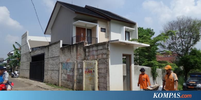  Pagar  Kompleks  Dekat Rumah  yang Ditembok di Bintaro Dibuka 