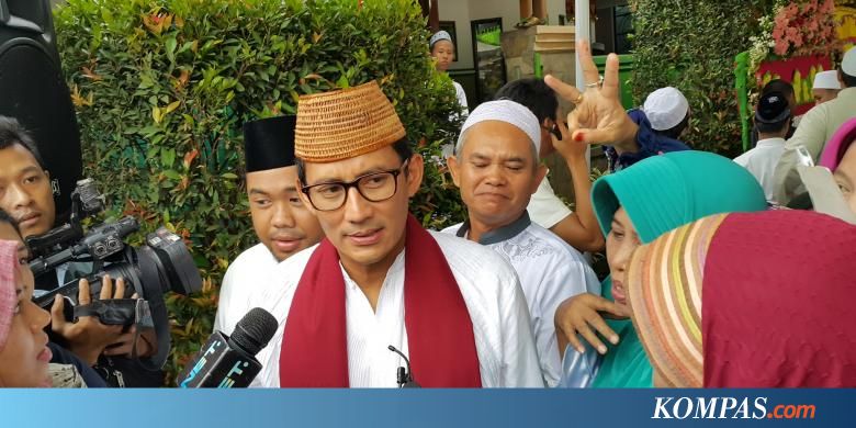 Saat Warga Berlan Tertawa Dengar Sandiaga Bilang "Blangsak 