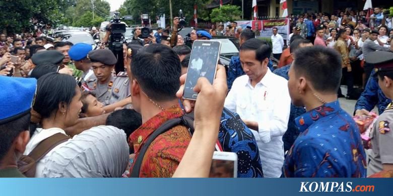 Jokowi: Semua Bertanya kepada Presiden dan Kapolri, Saya 