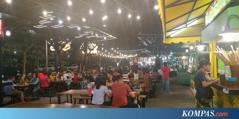 Pulau D yang Berdenyut Malam Hari...