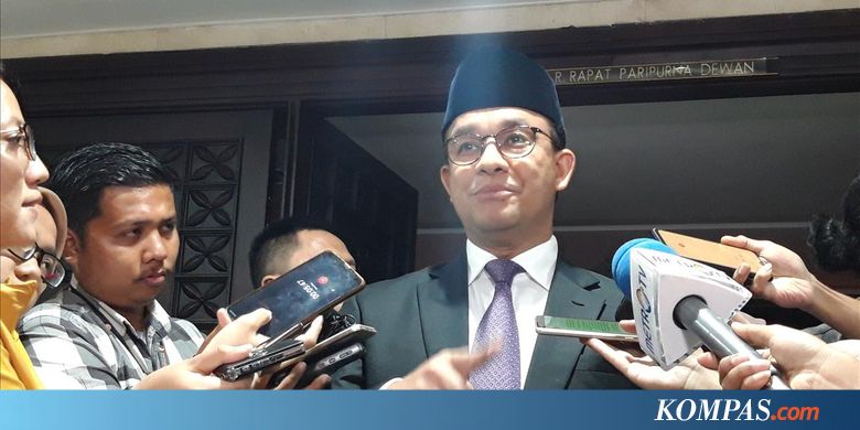 Anies Bilang Tak Punya Kewenangan untuk Desak Pemilihan Wagub