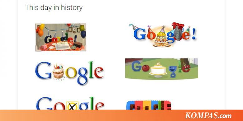 Kapan Tepatnya Tanggal Ulang Tahun Google Kompas com