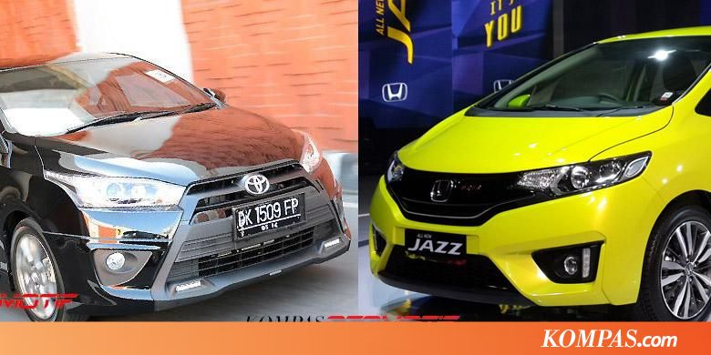 Perbandingan Harga  Honda  Jazz  dan  Toyota Yaris  Terbaru 