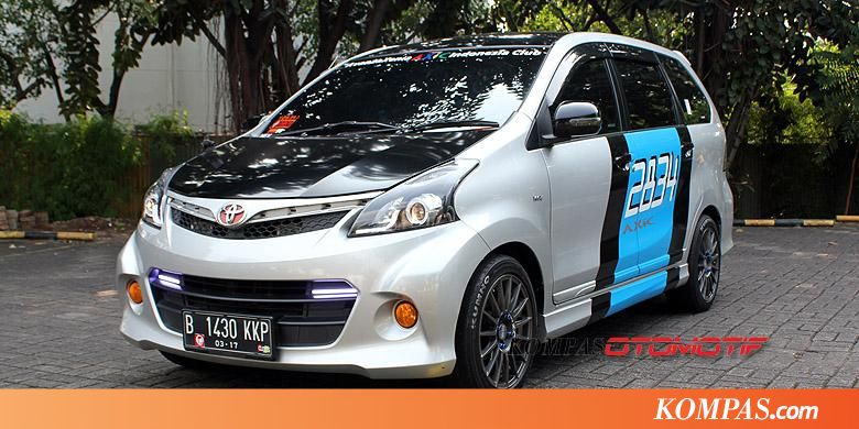 Mau Pasang Stiker  buat  Avanza  Ikuti Tips Ini