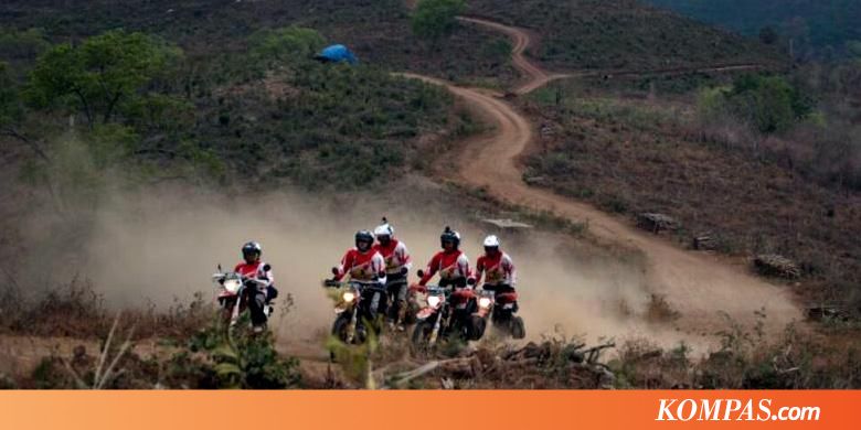  Sepeda Motor Trail Viar  Lulus  di Medan Berat Kompas com