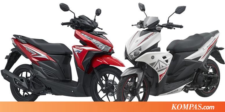 Bentrok Spesifikasi Aerox 125LC dan Vario 125 eSP - Kompas.com