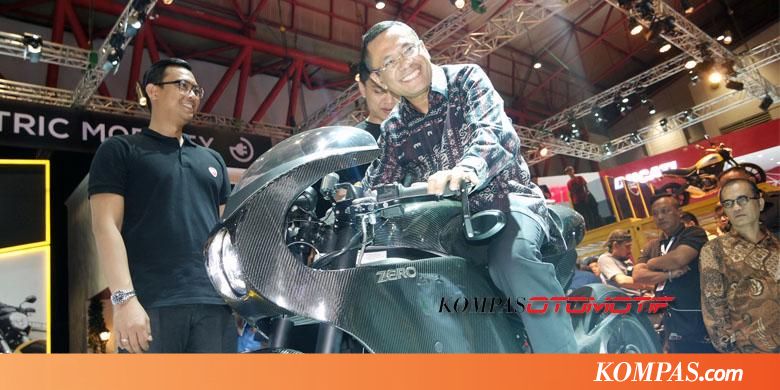 Menperin Geber Motor  Listrik  Zero Video Kompas com