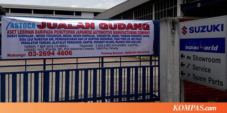  Suzuki  Motor  Bangkrut  di Malaysia Kompas com