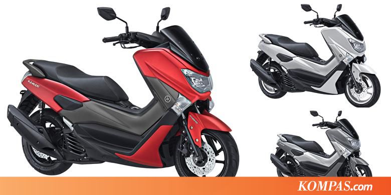 Yamaha NMAX Makin Meriah Berkelir Merah Dof Kompas com