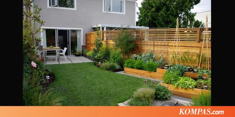 Taman yang Manis di Rumah Minimalis - Kompas.com