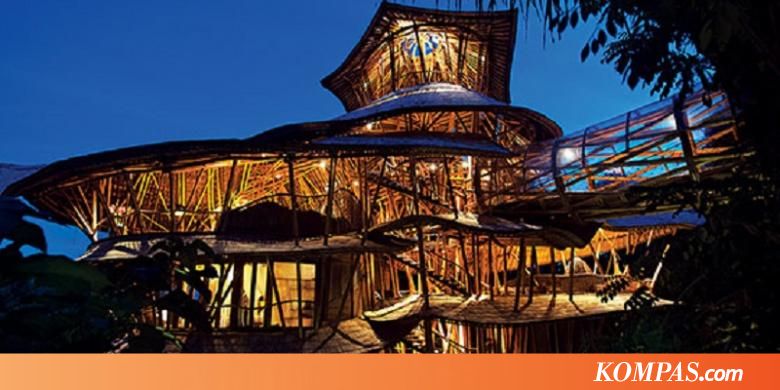 Asing Terpincut Rumah Bambu Bali - Kompas.com