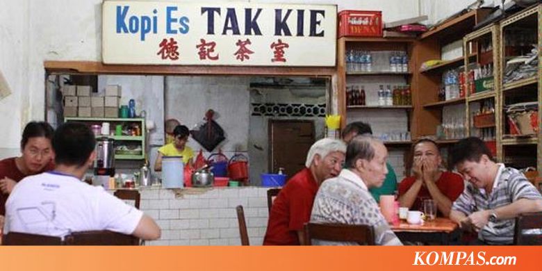 Kopi Es Tak Kie, Kedai Kopi Tempo Dulu