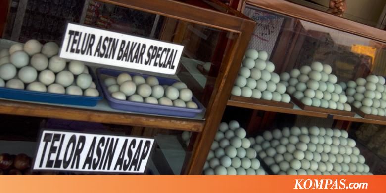 Gurih dan Nikmatnya Telur Asin Khas Brebes